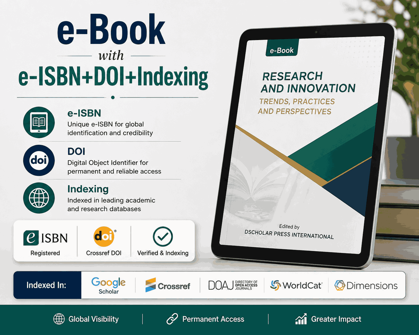 e book with e isbn+doi+indexing 11zon